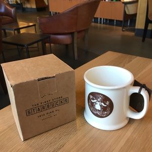 Starbucks The First Store Collection Mug NIB